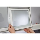 Basement Slider Vinyl Windows Dual Pane Insulated Glass 32in X 16 In White Tafco