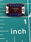 Wwii Us Medical Service Pin Homefront