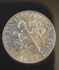 1964 Roosevelt Dime  Silver Almost Uncirculated 90  