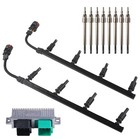 For 03 2003 Ford 6 0 6 0l Powerstroke Glow Plugs Harnesses   Gpcm Controller Kit