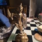 17th Or 18th Century Burmese Kinnari Bronze Statue