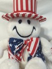 Vtg Dan Dee Patriotic Animated Singing Vibrating Stuffed Plush Toy Smiley Rare 