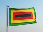 Zanu Flag 3x5 Ft   Zimbabwe African National Union Liberation Banner All Weather