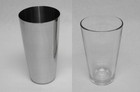 2 Piece Boston Shaker Set Glass   Stainless Shaker Basic Bar Cocktail Mixing Kit