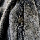 Ultimate Sack 5 Foot Foam Filled Washable Fur Covered Bean Bag Chair  Charcoal