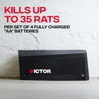 Victor Electronic Rat Trap 1-pack  Indoor Humane Electric 1 Trap  Black
