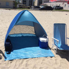 Automatic Pop Up Instant Portable Outdoors Quick Cabana Beach Tent Sun Shelter