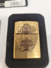 Vintage Harley Davidson Fuel tank Surpise Brass Zippo Brand New