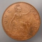 Great Britain 1936 One Penny Red   Brown Unc