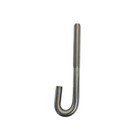Marine 1 4  X 2 40  J Bolt Spring Hook J-bolt J Hook T316 Stainless Steel 4 Pcs