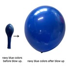 Zesliwy Navy Blue Gold Balloons Garland 18inch 12inch 10inch 5inch  