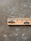 Fred Harvey Era Thunderbird Whirling Log Turquoise Brooch Pin Sterling Silver
