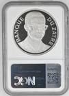 1975 Zaire Silver 5 Zaires Coin Conservation - Okapi - Proof Ngc Pf 69 Uc