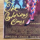 The Glorious Ones Cast Signed Window Card Poster Stephen Flaherty Marc Kudisch  
