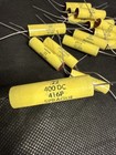 18x Nos Sprague 416p Yellow Jacket  22uf 400v Film Capacitors Vintage