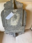 Antique Large 22  Hand-painted Altar Piece Madonna Retablo Colonial Peru