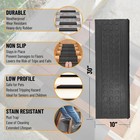 All-weather Bullnose Rubber Stair Treads     Non-slip Step Mats For    