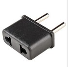 3x  Usa Us To Eu Europe Travel Power Adapter Converter Wall Plug  Travel Outlet