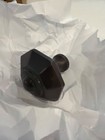 Pottery Barn Vintage Faceted Finial Set 0 75  Oil-rubbed Bronze Curtain Rod
