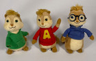 Ty Beanie Babies Complete Set Of 6 Alvin   The Chipmunks chippettes Dolls  read 