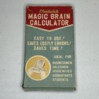 Vintage Chadwick Magic Brain Calculator With Box Japan