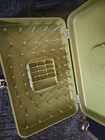 Vintage Green Plastic Wilson Wil-hold Sewing Box   Thread Storage Case Usa