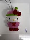 Rare  Kurt Adler Hello Kitty Christmas Resin Ornaments By Sanrio Fast Free Ship 