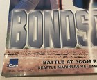 1998 Barry Bonds Ken Griffey Jr 24    By 18    Candlestick 3com Series  rare  Poster