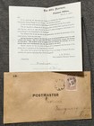 1869 3 Cent Stamp With A Grill Scott  79 On Official Usps Envelope 