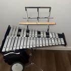 Xylophone Bell Kit By Pearl With Carrying Case Practice Pad And Stand