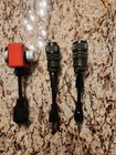 Welding Remote Miller 14 And Lincoln 6 Pin Adapters  Chevy Orange Powder Coated 