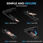 Sabrent Usb-c Nvme Enclosure M 2 Pcie Ssd Case 10gbps
