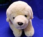 Fao Schwarz Plush Yellow Labrador Puppy 16  Lying Down