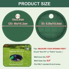 2 Pcs Valve Box Cover Lid Id 5 5  Od 6  For Sprinkler Irrigation System outdoor