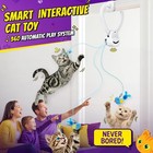 Catpick Interactive Cat Toys For Indoor Cats - Usb Rechargeable   Mouse Doorway 