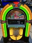 Wurlitzer Mini Bubbler Jukebox Model Wr-18 Vintage With Remote Everything Works