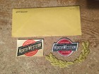 Vintage Chicago Northwestern Railroad Patch Envelope Silk Screening  wrongway052