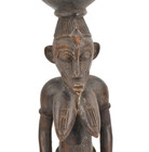 Senufo Bowl Bearer Wood Figure