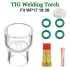 8x Tig Welding Stubby Gas Lens  12 Pyrex Cup Kit For Tig Wp-17 18 26 1 8 