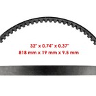 Replacement Drive Cvt Belt For Polaris Phoenix 200 Atv 2005-2026 0452496