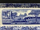 Spode Blue Italian  13 3 8     X  6 1 4     sandwich Tray new With Tags perfect