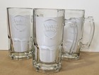 Samuel Adams 32oz Beer Stein Heavy Glass Lot Of 3