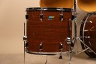 1970s Ludwig Mahogany Cortex Quadraplus Drum Set
