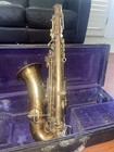 Vtg 1915 C g  Conn New Wonder Series I Alto Saxophone Case Chu  Berry For Repair