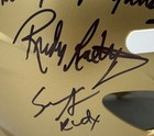 Rudy Ruettiger Sean Astin Signed Notre Dame Fs Rep Helmet W  Movie Quote Bas jsa