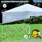 10x10x9ft Portable Paint Spray Booth Waterproof  Foldable Tent For Auto Parts