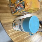 Aladdin Disney School Bus Metal Lunchbox With Thermos Mickey Mouse Goofy