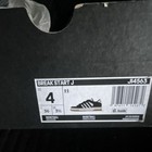 Adidas Break Start J Unisex Kids 4 Black white Colorblock Low Top Ji4563