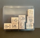 Stampin Up    very Punny    Rubber Stamp Set  8 