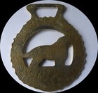 Golden Retriever Horse Brass   n604 